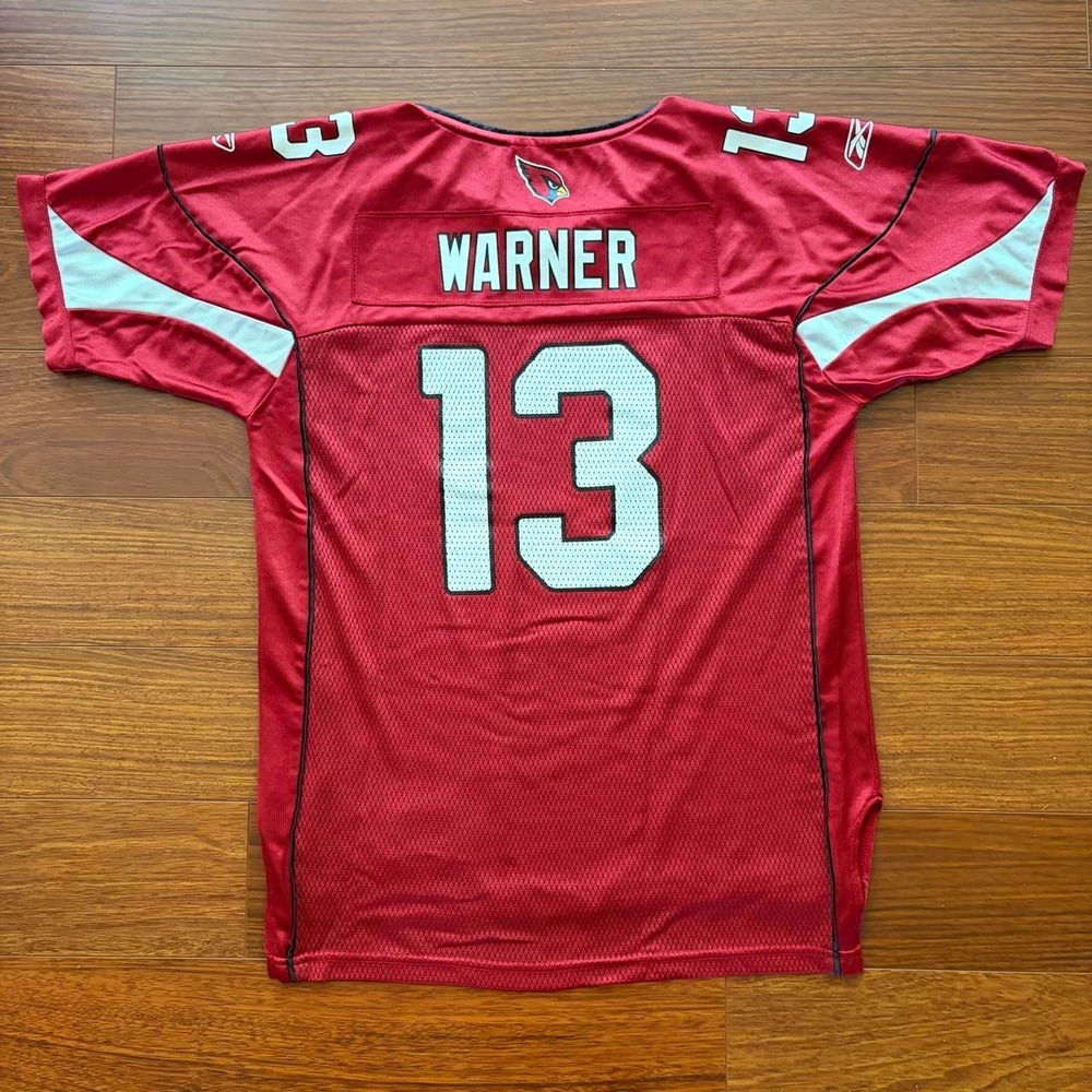 Vintage Reebok Arizona Cardinals Kurt Warner #13 NFL Jersey Red